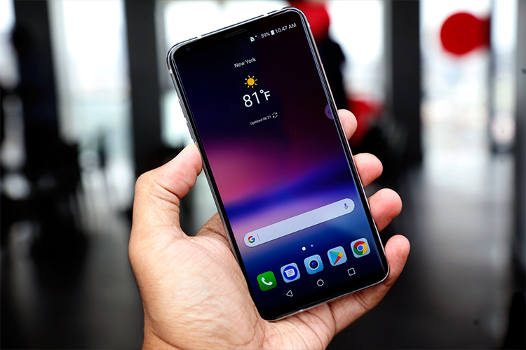 ال جی وی 30 معرفی شد؛ نمایشگر oled بدون حاشیه، پردازنده اسنپدراگون ۸۳۵ و حذف نمایشگر دوم