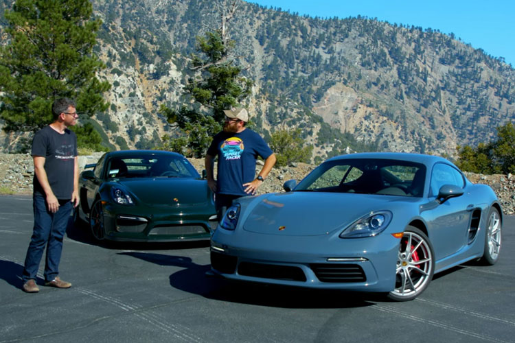 مقایسه دیدنی پورشه 718S با کایمن GT4