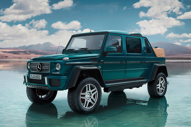 مرسدس میباخ G650 لاندالت، آمادهی حراج شد