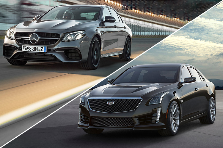 مقایسه تماشایی مرسدس بنز AMG E63 S با کادیلاک CTS-V