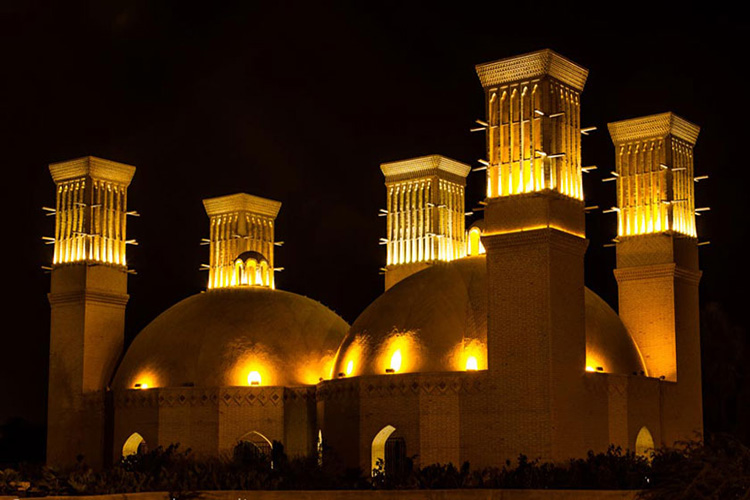 تنها بنای شش بادگیر ایران  و جهان را بشناسید