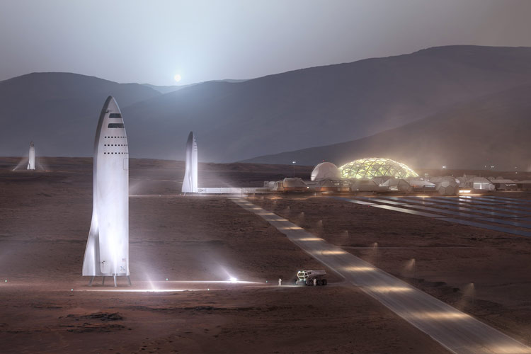 ایلان ماسک: اولین پایگاه دائمی مریخ تا سال ۲۰۲۸ ساخته می‌شود