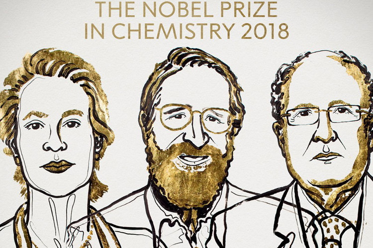 برندگان مشترک نوبل شیمی ۲۰۱۸ اعلام شدند