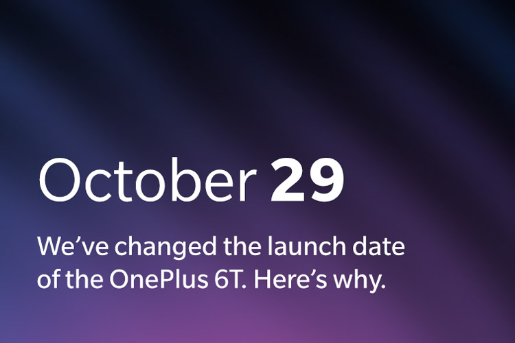 تغییر زمان رونمایی از وان پلاس 6T به دلیل تقارن با مراسم ۳۰ اکتبر اپل