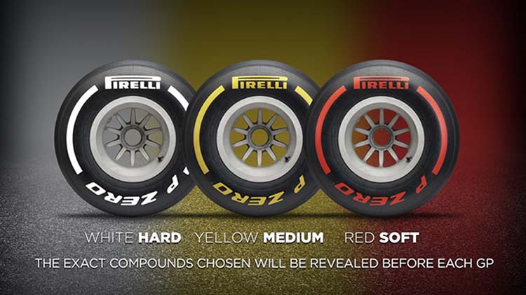 2019 Formula One season Pirelli tire / تایر پیرلی فصل 2019 فرمول یک