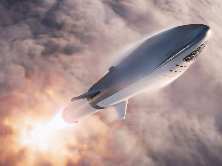 فضاپیمای فالکون بزرگ (BFR)