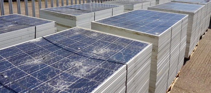 بازیافت پنلهای خورشیدی /solar panels recycling