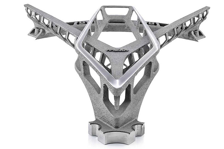 3D-Printed Titanium Wheel / رینگ تیتانیوم چاپ سه بعدی