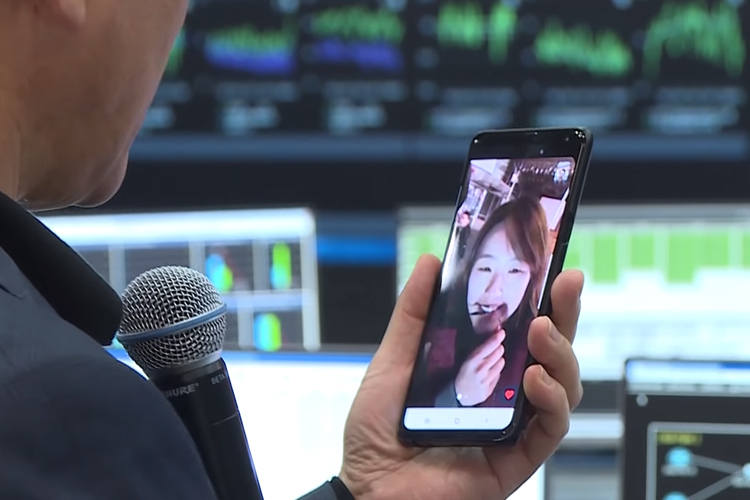 اولین تماس تصویری 5G با گوشی سامسونگ برقرار شد