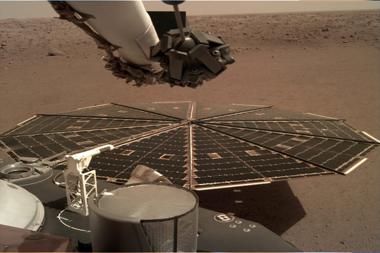 صدای بادهای مریخ: ناسا فایل صوتی ضبط‌شده توسط مریخ‌نورد اینسایت را منتشر کرد