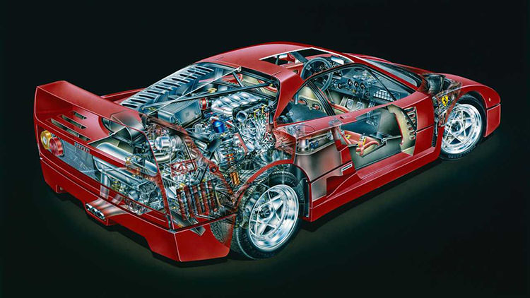 Ferrari F40 / فراری