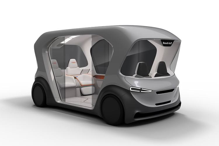 bosch autonomous car / خودروی خودران بوش