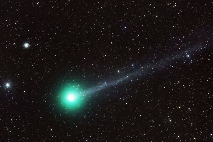 ستاره‌‌ دنباله دار کریسمس امشب به نزدیک‌‌ترین فاصله خود از زمین می‌‌رسد