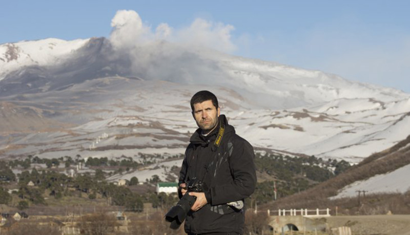 فرانسیسکو نگرونی، عکاس منظره از شیلی