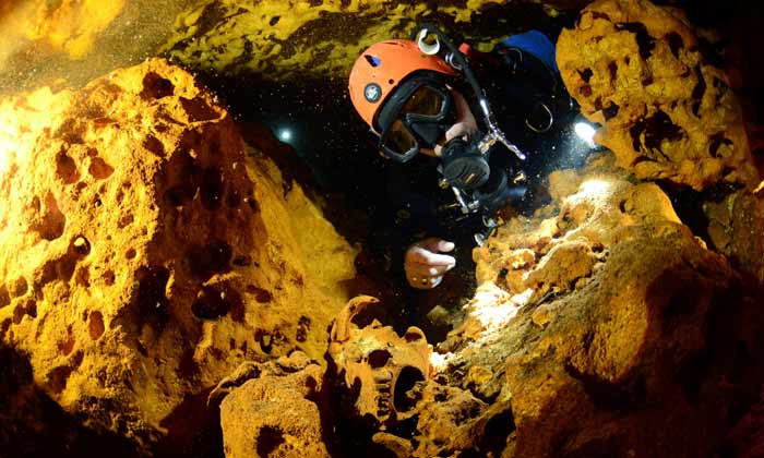 کشف بزرگ‌ترین غار غرق شده جهان در مکزیک