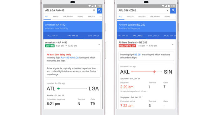 اپلیکیشن Google Flights