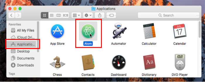 فرایند نصب فایل APP در macOS