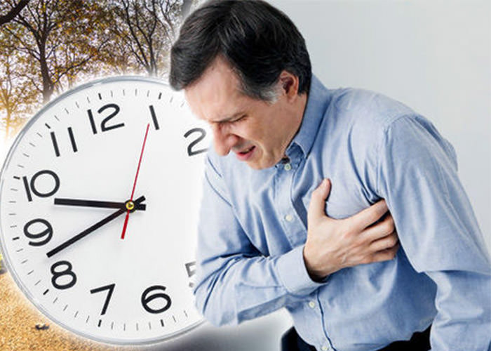 تاثیر تغییر ساعت روی افزایش حمله قلبی