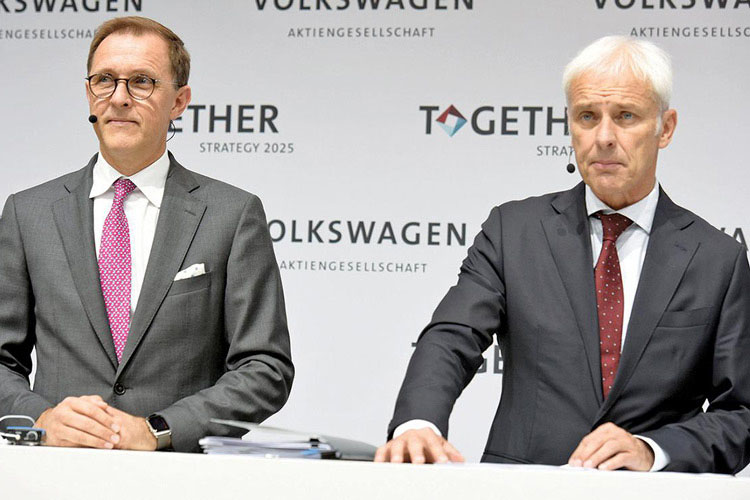Volkswagen Matthias Müller / مدیرعامل فولکس‌واگن ماتیاس مولر
