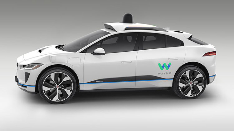 Waymo Autonomous Jaguar I-Pace / شاسی‌بلند خودران جگوار I-Pace ویمو