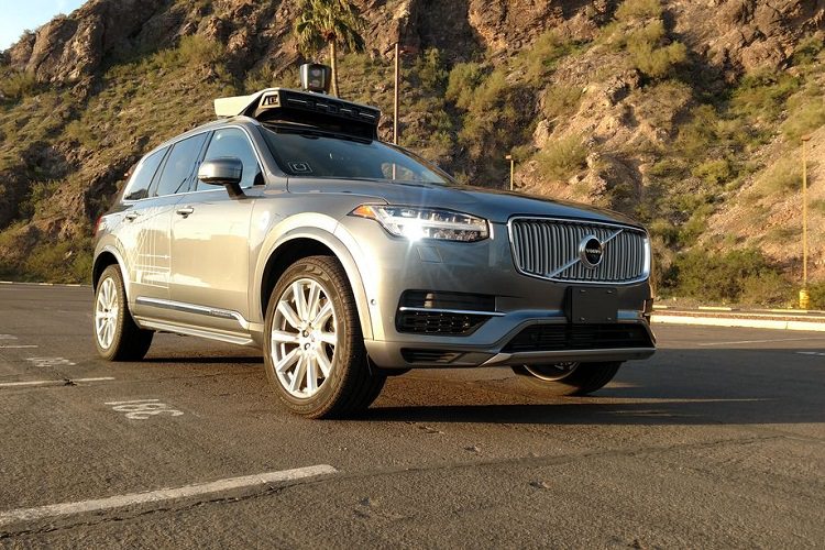 Uber self-driving SUV