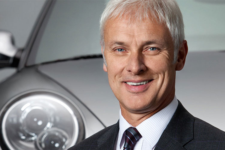Volkswagen Matthias Müller / مدیرعامل فولکس‌واگن ماتیاس مولر