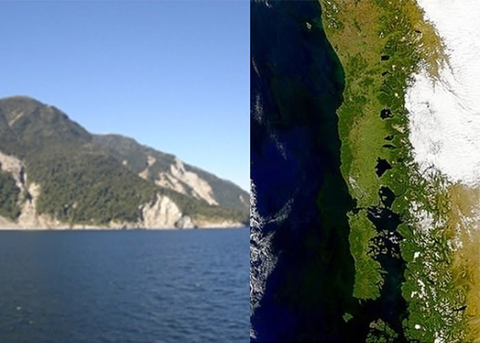 ردپای زمین لرزه در سواحل شیلی