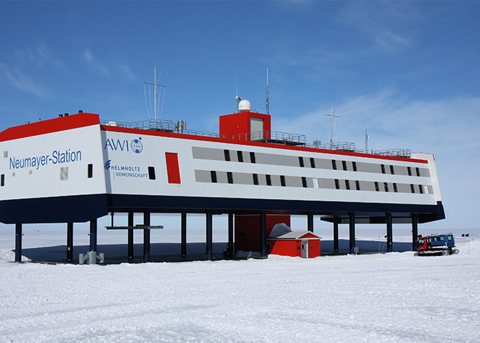 گلخانه ایستگاه نئومایر قطب جنوب