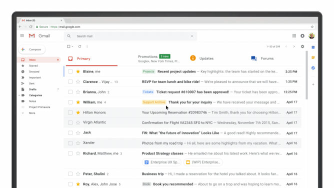 Gmail Consumer Integrations