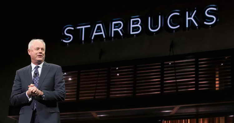 Starbucks CEO Kevin Johnson