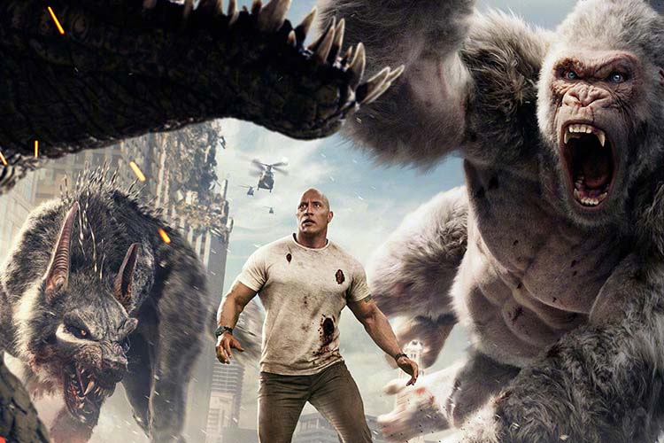 واکنش منتقدان به فیلم Rampage - رمپیج