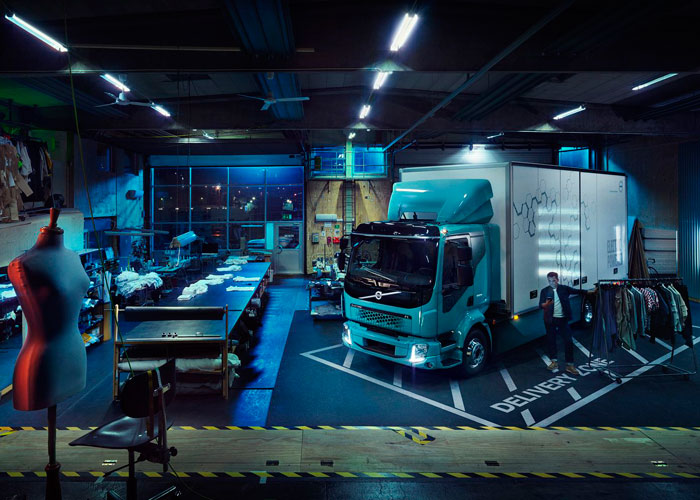کامیون برقی ولوو FL الکتریک / Volvo FL Electric