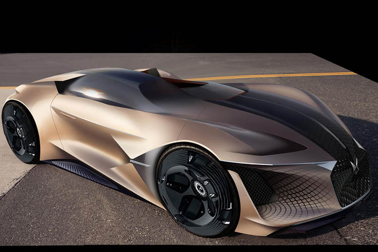 DS X E-Tense Concept / خودروی مفهومی الکتریکی DS ایکس ای-تنس