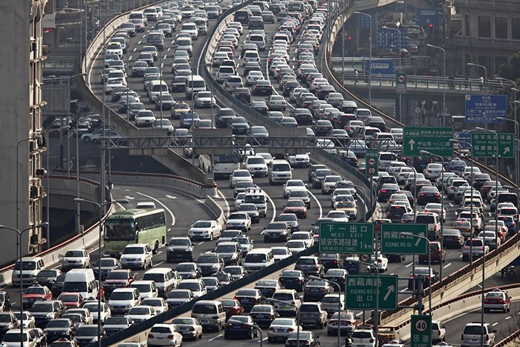 beijing traffic ترافیک پکن