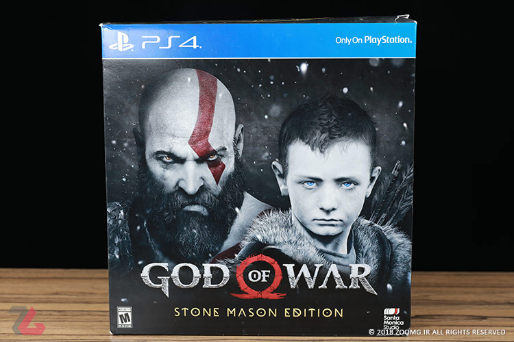 جعبه گشایی نسخه کالکتور بازی God of War 