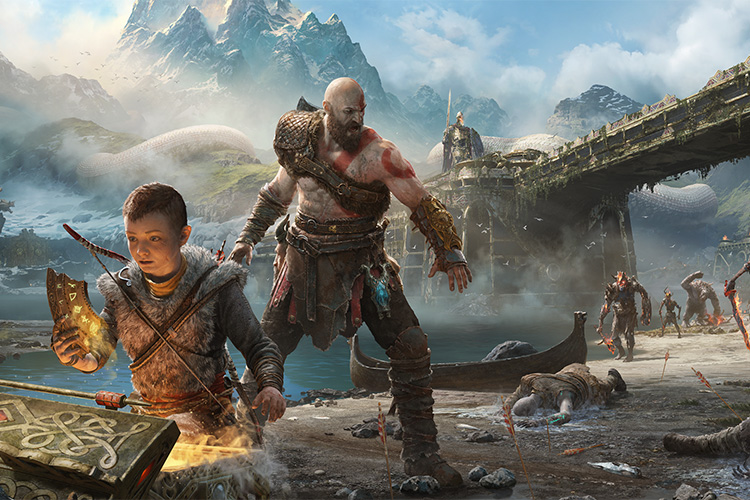 ج فروش هفتگی انگلستان: هت تریک god of war