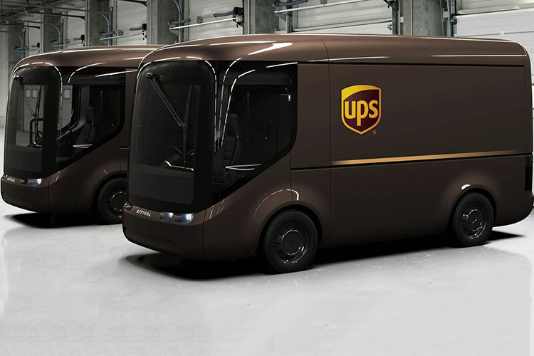 UPS Arrival Electric Van / ون الکتریکی UPS ارایوال