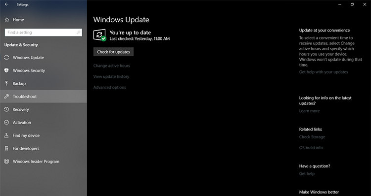 Windows 10 Troubleshooter / عیب یاب ویندوز ۱۰