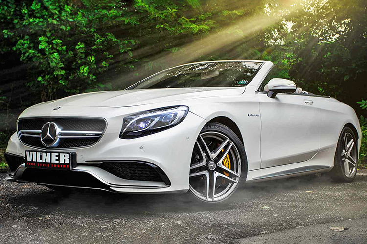 مرسدس بنز AMG S63 با طراحی داخلی ویلنر معرفی شد