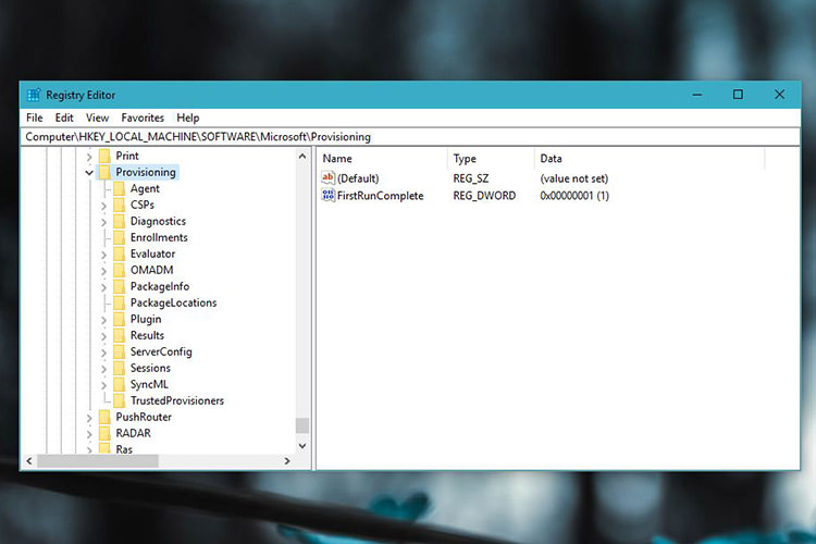 Windows Registry / رجیستری ویندوز