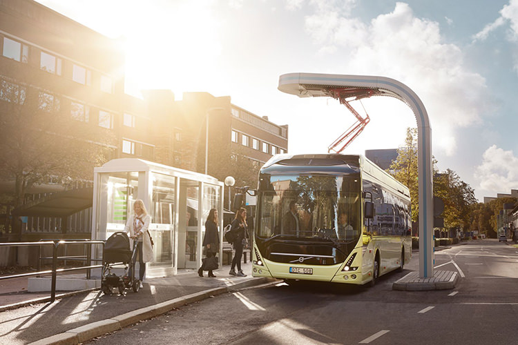 Volvo Electric Bus / اتوبوس الکتریکی ولوو