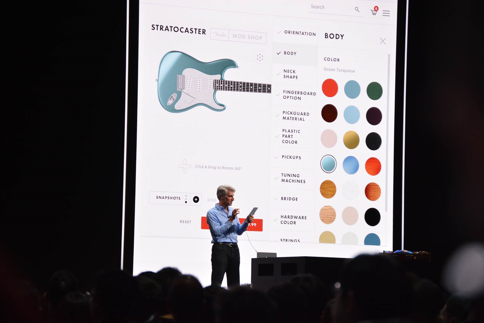 WWDC 2018 ARKit 2 Guitar