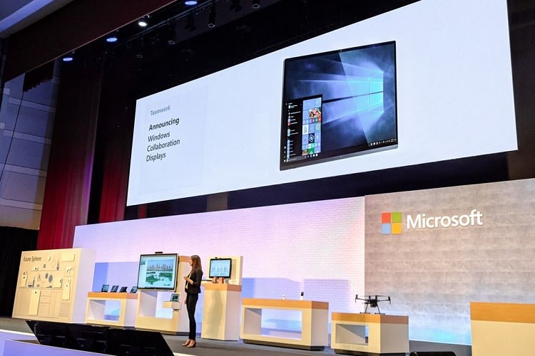 مایکروسافت از نمایشگر مشارکتی ویندوز برای برگزاری جلسات هوشمند رونمایی کرد