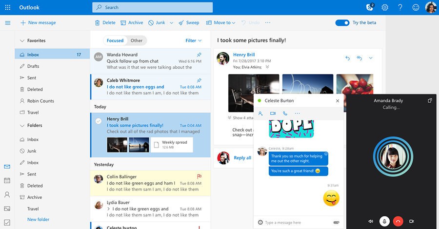 Outlook and Skype Integration