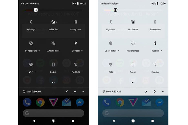 گوگل امکان انتخاب تم‌ تیره و روشن را برای دارندگان گوشی‌ پیکسل فراهم می‌کند