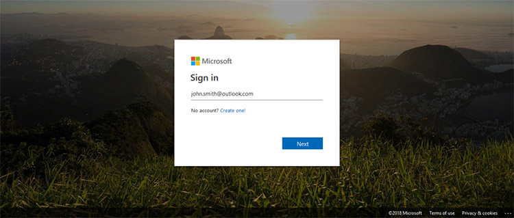 ورود به حساب مایکروسافت / Microsoft Account Login
