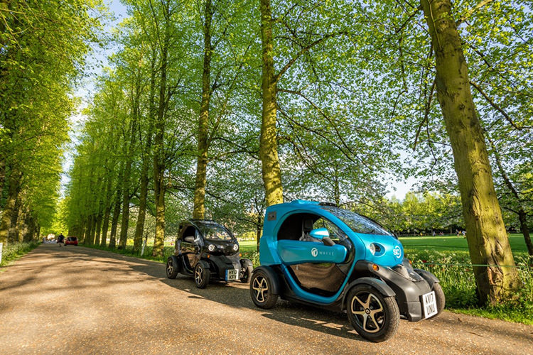 self-driving Renault Twizy / خودروی خودران رنو توئیزی