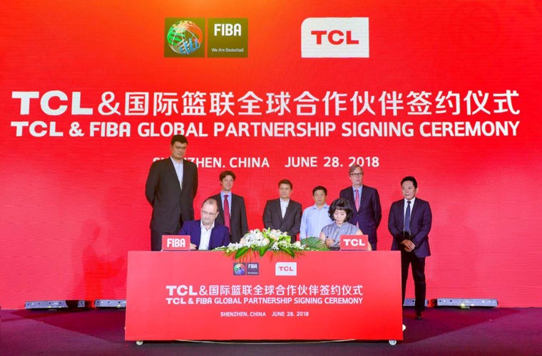 برند tcl اسپانسر فدراسیون بین المللی بسکتبال (fiba) شد!