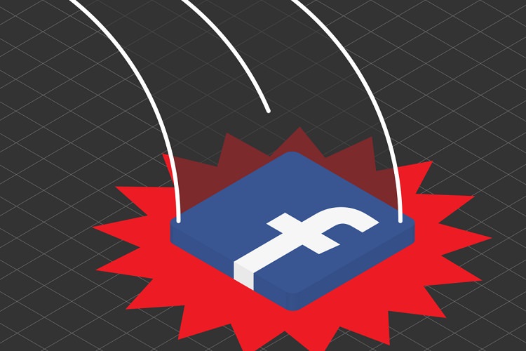 فیسبوک ۱۲۰ میلیارد دلار از ارزش بازار خود را به دلیل گزارش مالی ضعیف از دست داد