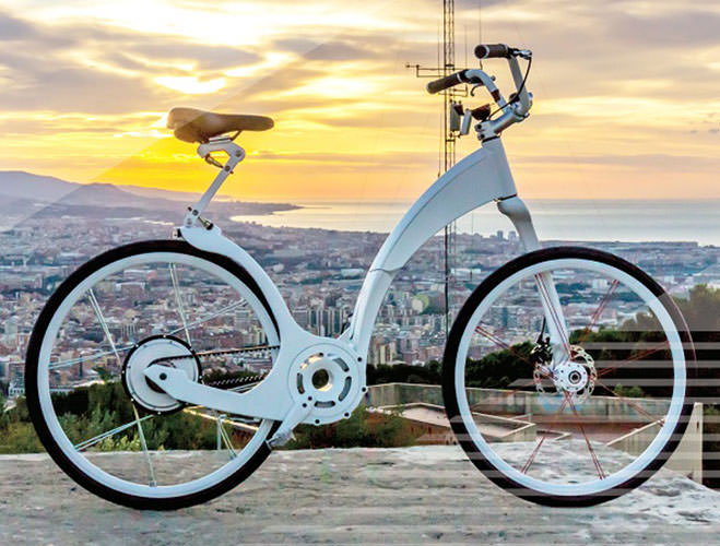 Gi FlyBike folding electric smart bike‌ / دوچرخه برقی تاشو هوشمند